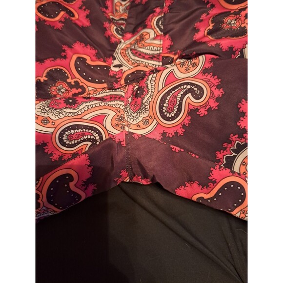 Snozu Glacier Shield Insulation Womens Snow Pants Size M/10 Pink Paisley - Picture 8 of 16